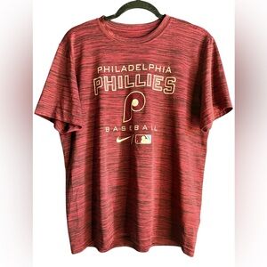 Nike Red Philadelphia Phillies Short Sleeve Tee